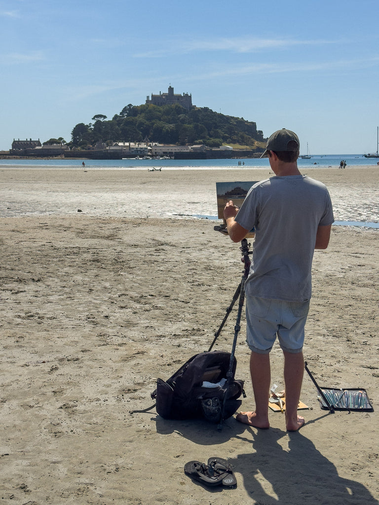 New Paintings and Collages for December!